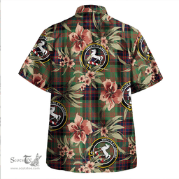 Scottish Cochrane (Cochran) Modern Clan Tartan Hawaiian Shirt - Tropical Old Style Scottish Plaid Tartan Plaid