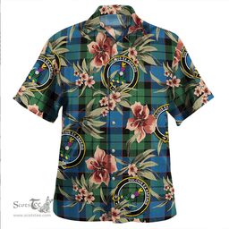 Scottish Ferguson of Balquhidder Ancient Clan Tartan Hawaiian Shirt - Tropical Old Style Scottish Plaid Tartan Plaid