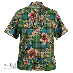 Scottish Ferguson Ancient Clan Tartan Hawaiian Shirt - Tropical Old Style Scottish Plaid Tartan Plaid