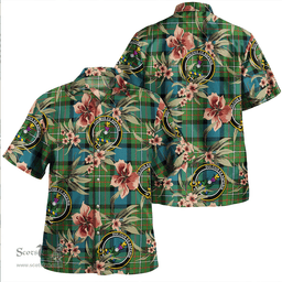 Scottish Ferguson Ancient Clan Tartan Hawaiian Shirt - Tropical Old Style Scottish Plaid Tartan Plaid