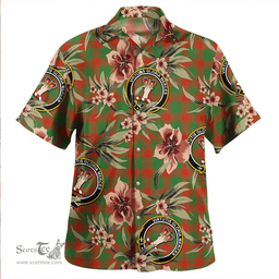 Scottish Donachie Ancient Clan Tartan Hawaiian Shirt - Tropical Old Style Scottish Plaid Tartan Plaid