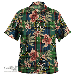 Scottish Fletcher Family Modern Clan Tartan Hawaiian Shirt - Tropical Old Style Scottish Plaid Tartan Plaid