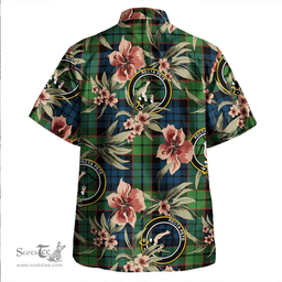Scottish Fletcher Family Modern Clan Tartan Hawaiian Shirt - Tropical Old Style Scottish Plaid Tartan Plaid