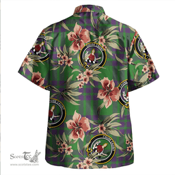 Scottish Elphinstone Ancient Clan Tartan Hawaiian Shirt - Tropical Old Style Scottish Plaid Tartan Plaid