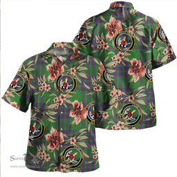Scottish Elphinstone Ancient Clan Tartan Hawaiian Shirt - Tropical Old Style Scottish Plaid Tartan Plaid