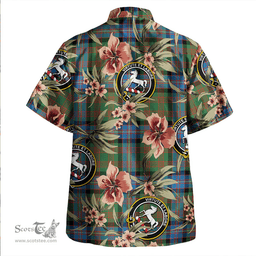Scottish Cochrane (Cochran) Ancient Clan Tartan Hawaiian Shirt - Tropical Old Style Scottish Plaid Tartan Plaid