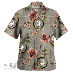 Scottish Dunbar of Pitgaveny Clan Tartan Hawaiian Shirt - Tropical Old Style Scottish Plaid Tartan Plaid