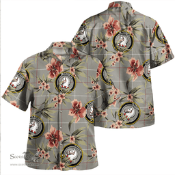 Scottish Dunbar of Pitgaveny Clan Tartan Hawaiian Shirt - Tropical Old Style Scottish Plaid Tartan Plaid