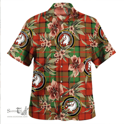 Scottish Dunbar Ancient Clan Tartan Hawaiian Shirt - Tropical Old Style Scottish Plaid Tartan Plaid