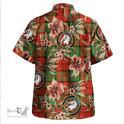 Scottish Dunbar Ancient Clan Tartan Hawaiian Shirt - Tropical Old Style Scottish Plaid Tartan Plaid