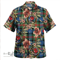 Scottish Curry (Currie) Modern Clan Tartan Hawaiian Shirt - Tropical Old Style Scottish Plaid Tartan Plaid