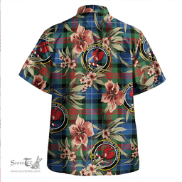 Scottish Curry (Currie) Modern Clan Tartan Hawaiian Shirt - Tropical Old Style Scottish Plaid Tartan Plaid