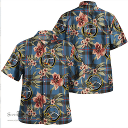 Scottish Elliot (Ellot) Modern Clan Tartan Hawaiian Shirt - Tropical Old Style Scottish Plaid Tartan Plaid