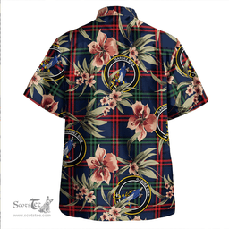 Scottish Eglinton District (Montgomery of Ayrshire) Modern Clan Tartan Hawaiian Shirt - Tropical Old Style Scottish Plaid Tartan Plaid
