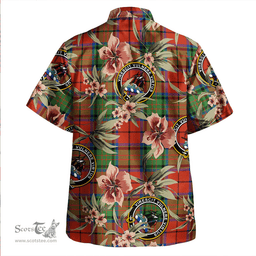 Scottish Dickie Modern Clan Tartan Hawaiian Shirt - Tropical Old Style Scottish Plaid Tartan Plaid