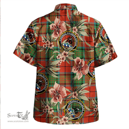 Scottish Dickie Ancient Clan Tartan Hawaiian Shirt - Tropical Old Style Scottish Plaid Tartan Plaid