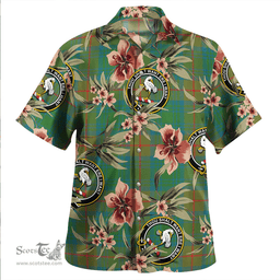Scottish Cranston Ancient Clan Tartan Hawaiian Shirt - Tropical Old Style Scottish Plaid Tartan Plaid