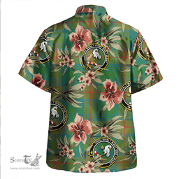 Scottish Cranston Ancient Clan Tartan Hawaiian Shirt - Tropical Old Style Scottish Plaid Tartan Plaid