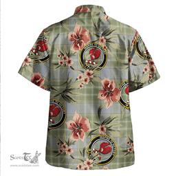 Scottish Currie Weathered Clan Tartan Hawaiian Shirt - Tropical Old Style Scottish Plaid Tartan Plaid