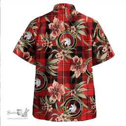 Scottish Cunningham Modern Clan Tartan Hawaiian Shirt - Tropical Old Style Scottish Plaid Tartan Plaid