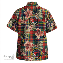 Scottish Crozier Modern Clan Tartan Hawaiian Shirt - Tropical Old Style Scottish Plaid Tartan Plaid