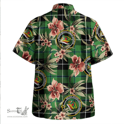 Scottish Douglas Ancient Clan Tartan Hawaiian Shirt - Tropical Old Style Scottish Plaid Tartan Plaid