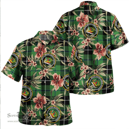Scottish Douglas Ancient Clan Tartan Hawaiian Shirt - Tropical Old Style Scottish Plaid Tartan Plaid