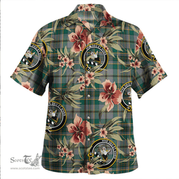 Scottish Craig (Craigie) Modern Clan Tartan Hawaiian Shirt - Tropical Old Style Scottish Plaid Tartan Plaid