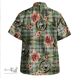 Scottish Craig (Craigie) Ancient Clan Tartan Hawaiian Shirt - Tropical Old Style Scottish Plaid Tartan Plaid