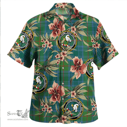 Scottish Cranston Modern Clan Tartan Hawaiian Shirt - Tropical Old Style Scottish Plaid Tartan Plaid