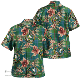 Scottish Cranston Modern Clan Tartan Hawaiian Shirt - Tropical Old Style Scottish Plaid Tartan Plaid