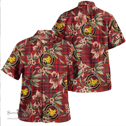 Scottish Campbell of Loudon Plaid Modern 2 Clan Tartan Hawaiian Shirt - Tropical Old Style Scottish Plaid Tartan Plaid