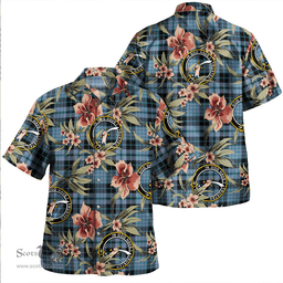 Scottish Clark (Clergy) Ancient Clan Tartan Hawaiian Shirt - Tropical Old Style Scottish Plaid Tartan Plaid