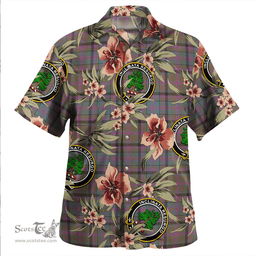 Scottish Cooper Weathered Clan Tartan Hawaiian Shirt - Tropical Old Style Scottish Plaid Tartan Plaid