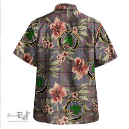 Scottish Cooper Weathered Clan Tartan Hawaiian Shirt - Tropical Old Style Scottish Plaid Tartan Plaid