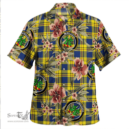 Scottish Carlisle (Carlill) Modern Clan Tartan Hawaiian Shirt - Tropical Old Style Scottish Plaid Tartan Plaid