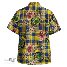 Scottish Carlisle (Carlill) Modern Clan Tartan Hawaiian Shirt - Tropical Old Style Scottish Plaid Tartan Plaid