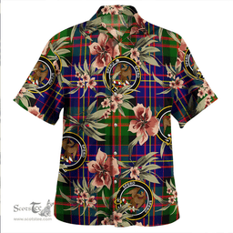 Scottish Chalmers Modern Clan Tartan Hawaiian Shirt - Tropical Old Style Scottish Plaid Tartan Plaid