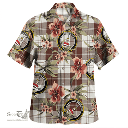 Scottish Erskine Green Clan Tartan Hawaiian Shirt - Tropical Old Style Scottish Plaid Tartan Plaid