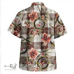 Scottish Erskine Green Clan Tartan Hawaiian Shirt - Tropical Old Style Scottish Plaid Tartan Plaid