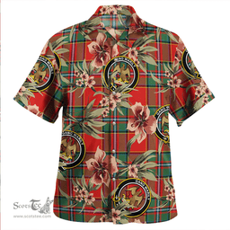 Scottish Drummond Modern Clan Tartan Hawaiian Shirt - Tropical Old Style Scottish Plaid Tartan Plaid