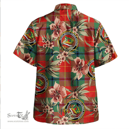 Scottish Douglas of Roxburgh Modern Clan Tartan Hawaiian Shirt - Tropical Old Style Scottish Plaid Tartan Plaid