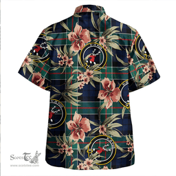Scottish Colquhoun Modern Clan Tartan Hawaiian Shirt - Tropical Old Style Scottish Plaid Tartan Plaid