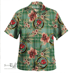 Scottish Currie Ancient Clan Tartan Hawaiian Shirt - Tropical Old Style Scottish Plaid Tartan Plaid