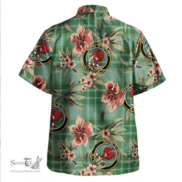 Scottish Currie Ancient Clan Tartan Hawaiian Shirt - Tropical Old Style Scottish Plaid Tartan Plaid