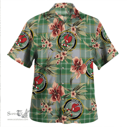 Scottish Currie Modern Clan Tartan Hawaiian Shirt - Tropical Old Style Scottish Plaid Tartan Plaid