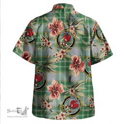 Scottish Currie Modern Clan Tartan Hawaiian Shirt - Tropical Old Style Scottish Plaid Tartan Plaid