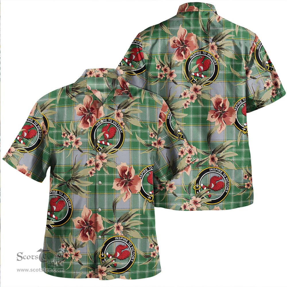 Scottish Currie Modern Clan Tartan Hawaiian Shirt - Tropical Old Style Scottish Plaid Tartan Plaid