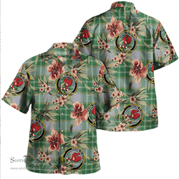 Scottish Currie Modern Clan Tartan Hawaiian Shirt - Tropical Old Style Scottish Plaid Tartan Plaid
