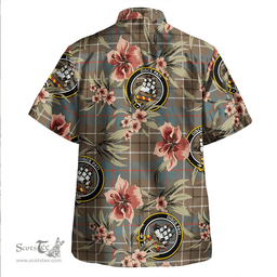 Scottish Duncan Weathered Clan Tartan Hawaiian Shirt - Tropical Old Style Scottish Plaid Tartan Plaid